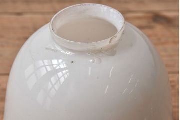 和製アンティーク　大正昭和期のレトロなガラスシェード照明(天井照明)