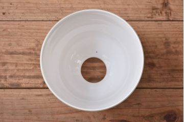 和製アンティーク　大正昭和期のレトロなガラスシェード照明(天井照明)