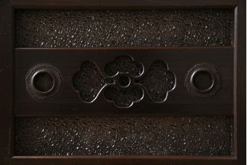 アンティーク家具　古民具・骨董　上品な佇まいの六尺水屋箪笥サイドボード(収納棚・食器棚)