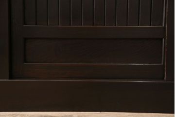 アンティーク家具　古民具・骨董　上品な佇まいの六尺水屋箪笥サイドボード(収納棚・食器棚)