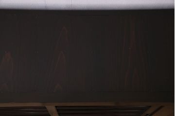 アンティーク家具　古民具・骨董　五尺　横桟戸の古い水屋箪笥サイドボード(リビングボード・テレビボード)