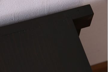 アンティーク家具　古民具・骨董　五尺　横桟戸の古い水屋箪笥サイドボード(リビングボード・テレビボード)