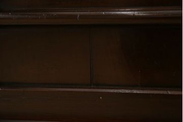 アンティーク家具　古民具・骨董　五尺　横桟戸の古い水屋箪笥サイドボード(リビングボード・テレビボード)