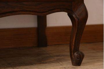 ヴィンテージ家具　オーク材製　パーケット天板!フランスビンテージのチェスト(引き出し)