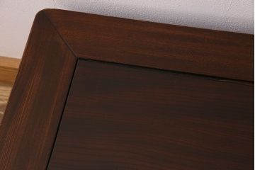 アンティーク家具　和製アンティーク　総欅製の古い座卓(センターテーブル)(3)