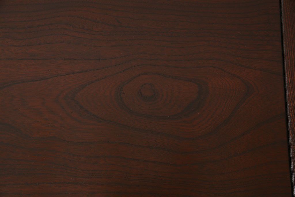 アンティーク家具　和製アンティーク　総欅製の古い座卓(センターテーブル)(3)