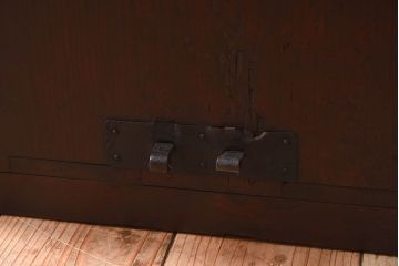 アンティーク家具　明治期　古民具・骨董　観音開き　時代箪笥ローボード(観音箪笥)