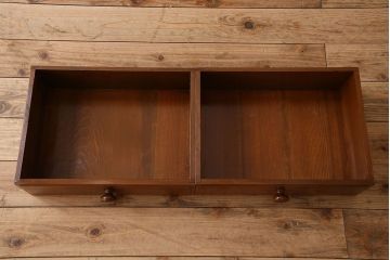 ヴィンテージ家具　ビンテージ　1960年代　樺材製　大ぶりな本箱(収納棚)(2)