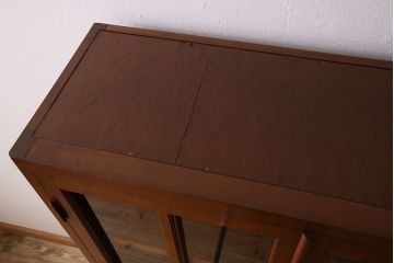 ヴィンテージ家具　ビンテージ　1960年代　樺材製　大ぶりな本箱(収納棚)(2)