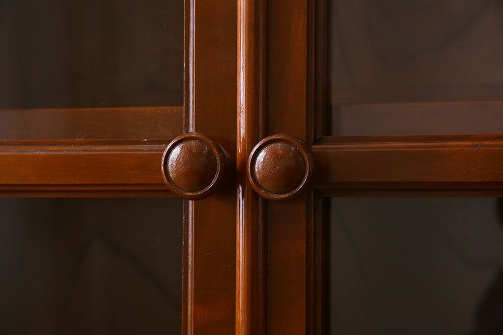 ヴィンテージ家具　ビンテージ　1960年代　樺材製　大ぶりな本箱(収納棚)(2)