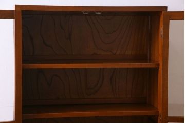 ヴィンテージ家具　ビンテージ　1960年代　樺材製　大ぶりな本箱(収納棚)(2)