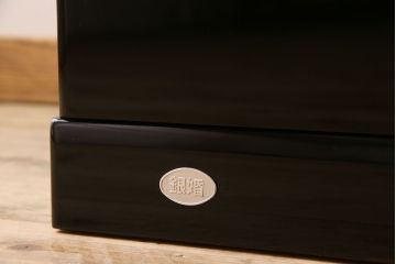 中古　尾形光琳　燕子花図(左隻)　上品な衣装箪笥(ワードローブ)(2)