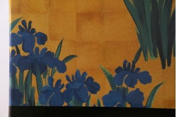 中古　尾形光琳　燕子花図(左隻)　上品な衣装箪笥(ワードローブ)(3)