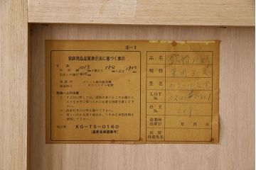 中古　尾形光琳　燕子花図(右隻)　上品な衣装箪笥(ワードローブ)