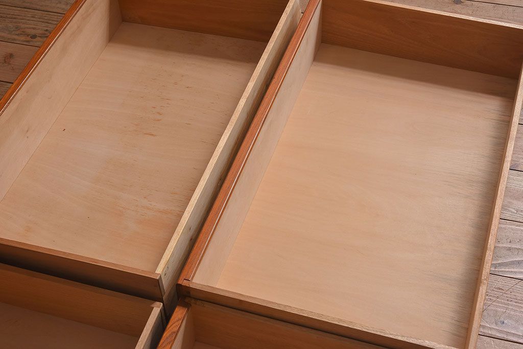 北欧家具　ビンテージ　チーク材　ドレッシングチェスト(ドレッサー)