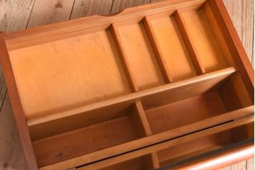 北欧家具　ビンテージ　チーク材　ドレッシングチェスト(ドレッサー)