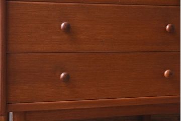 北欧家具　ビンテージ　チーク材　ドレッシングチェスト(ドレッサー)