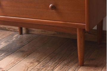 北欧家具　ビンテージ　チーク材　ドレッシングチェスト(ドレッサー)