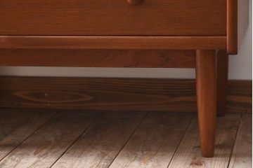 北欧家具　ビンテージ　チーク材　ドレッシングチェスト(ドレッサー)