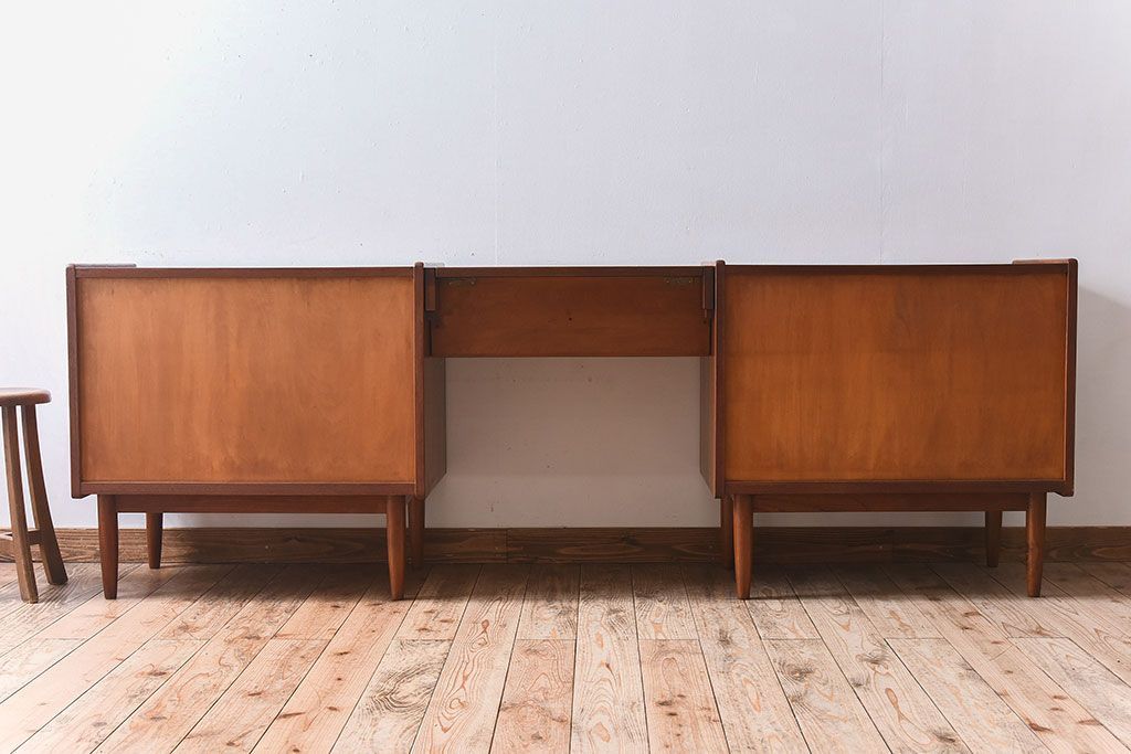 北欧家具　ビンテージ　チーク材　ドレッシングチェスト(ドレッサー)