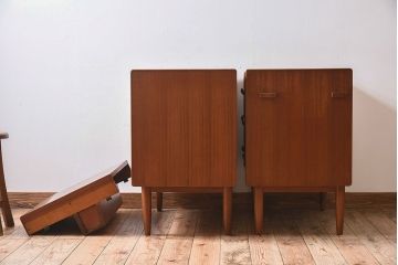 北欧家具　ビンテージ　チーク材　ドレッシングチェスト(ドレッサー)