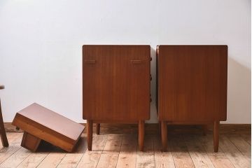 北欧家具　ビンテージ　チーク材　ドレッシングチェスト(ドレッサー)