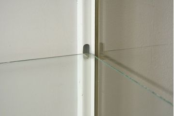 アンティーク家具　希少イギリスアンティーク　メタルキャビネット(ガラスケース・ショーケース)