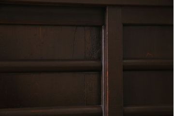 アンティーク家具　古民具・骨董　六尺　昇り引き出し付き!古い水屋箪笥サイドボード(リビングボード・テレビボード)