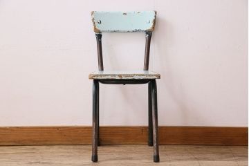 ヴィンテージ家具　イギリスビンテージ　スクールチェア(チャイルドチェア)(3)