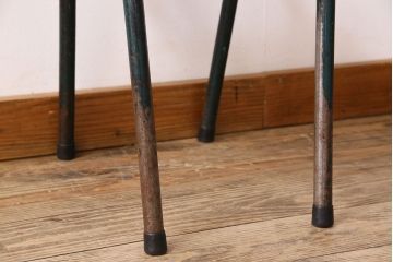 ヴィンテージ家具　イギリスビンテージ　ペイント　スクールチェア(チャイルドチェア)(1)