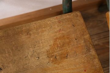 ヴィンテージ家具　鉄脚スクールチェア(チャイルドチェア)　イギリス　ビンテージ　2脚セット(2)