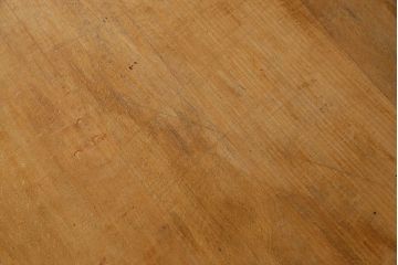 ヴィンテージ家具　半円型天板　鉄脚スクールデスク(キッズデスク)　イギリス　ビンテージ(1)