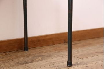 ヴィンテージ家具　鉄脚スクールデスク(キッズデスク)　イギリス　ビンテージ(3)
