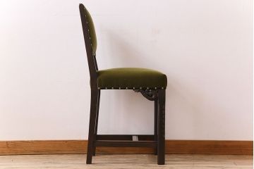 アンティーク家具　オーク材製のダイニングチェア(椅子)　イギリスアンティーク(2)