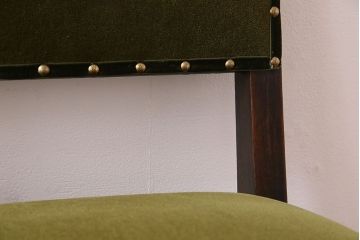 アンティーク家具　オーク材製のダイニングチェア(椅子)　イギリスアンティーク(2)