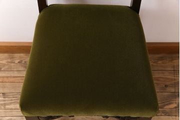 アンティーク家具　オーク材製のダイニングチェア(椅子)　イギリスアンティーク(2)