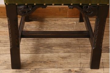 アンティーク家具　オーク材製のダイニングチェア(椅子)　イギリスアンティーク(2)