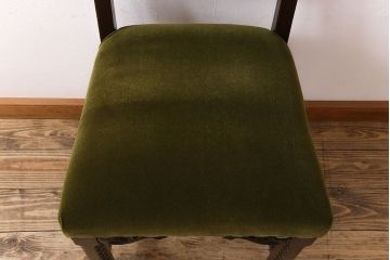 アンティーク家具　オーク材製のダイニングチェア(椅子)　イギリスアンティーク(3)