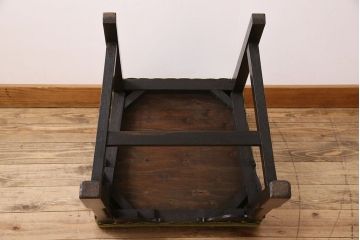 アンティーク家具　オーク材製のダイニングチェア(椅子)　イギリスアンティーク(3)