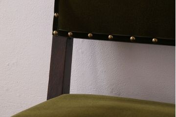 アンティーク家具　オーク材製のアームチェア(椅子)　イギリスアンティーク