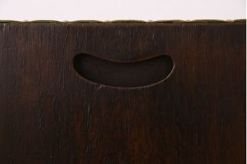 アンティーク家具　オーク材製のアームチェア(椅子)　イギリスアンティーク