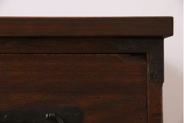 アンティーク家具　檜材天板　アンティークの衣装箪笥ローボード(時代箪笥)