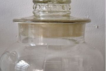 アンティーク雑貨　【O様ご成約分】アンティーク　レトロな味わいがお洒落なガラス瓶2個セット