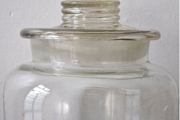 アンティーク雑貨　【O様ご成約分】アンティーク　レトロな味わいがお洒落なガラス瓶2個セット