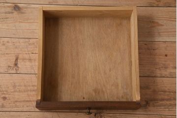 レトロ家具　昭和レトロ　作業台付き!サイドキャビネット(電話台)