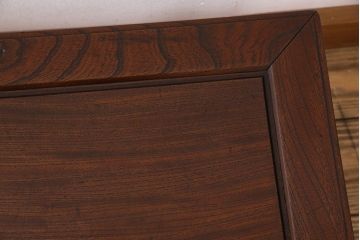 アンティーク家具　明治大正期　総欅材　アンティーク角ちゃぶ台