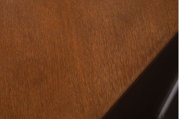 ヴィンテージ家具　イギリスビンテージ　ガラストップ　コーナーキャビネット(書類ケース)
