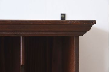 アンティーク家具　イギリスアンティーク　木製のウォールラック