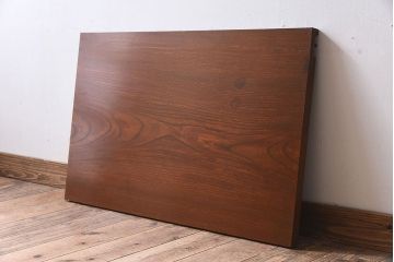 アンティーク雑貨　和製アンティーク　欅材一枚板!杢目が美しい床板(古材、材料)(3)