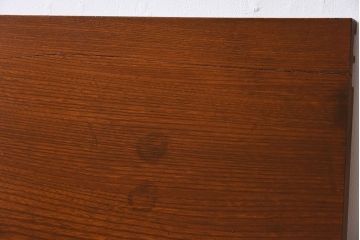アンティーク雑貨　和製アンティーク　欅材一枚板!杢目が美しい床板(古材、材料)(3)